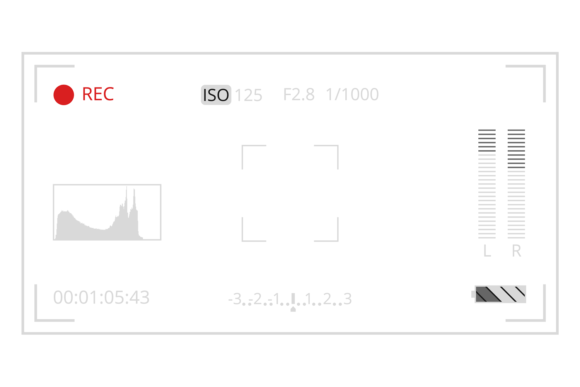 Download Camera Screen Interface Elements. Video - Screen interface Collection