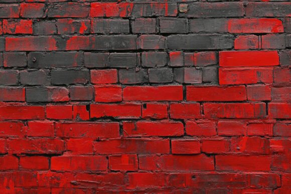 Download Red and Black Brick Wall Background Wall - Premium Resources