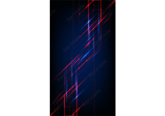 Download High Tech Digital Neon Lines Background - Tech Collection