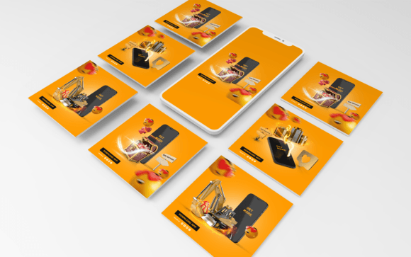 Download Social Media Templates-App-Tech-011-22 - Tech Collection